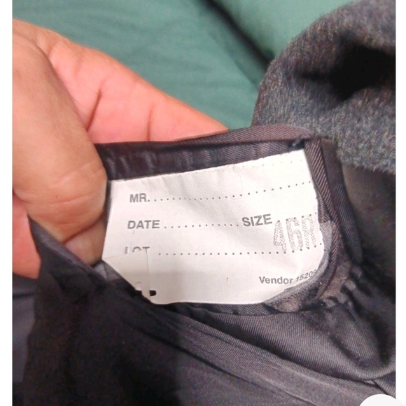 Stafford Charcoal Men's Sport Coat - Picture 7 of 7